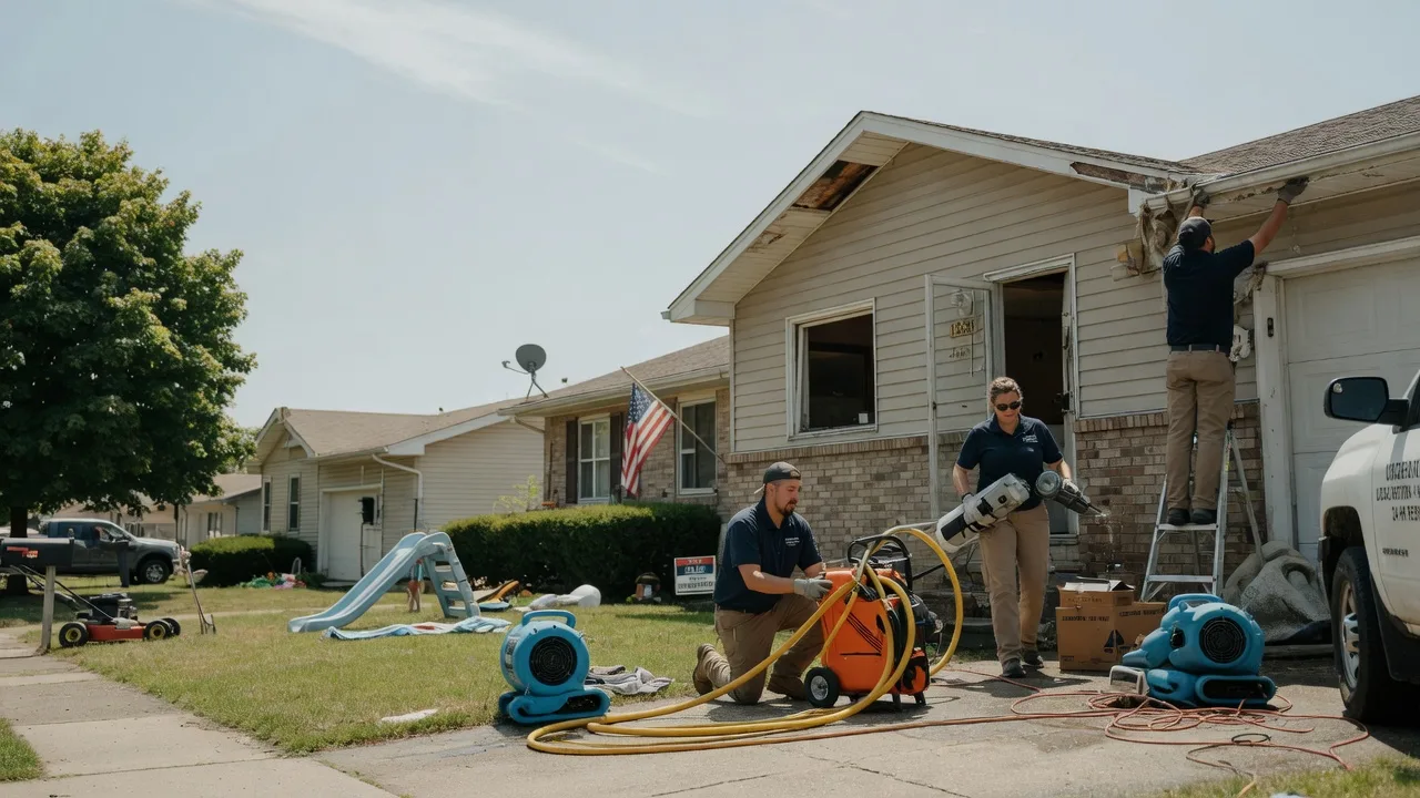 Water Damage Restoration in Harmony, PA near me